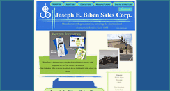 Desktop Screenshot of bibensales.com